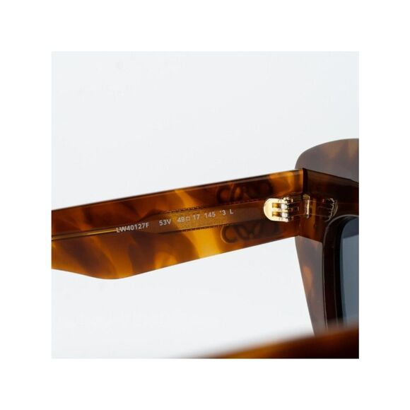 Loewe Women Sunglasses Havana Blue Cat Eye LW40127F ANAGRAM 53V NEW AUTHENTIC main image 11